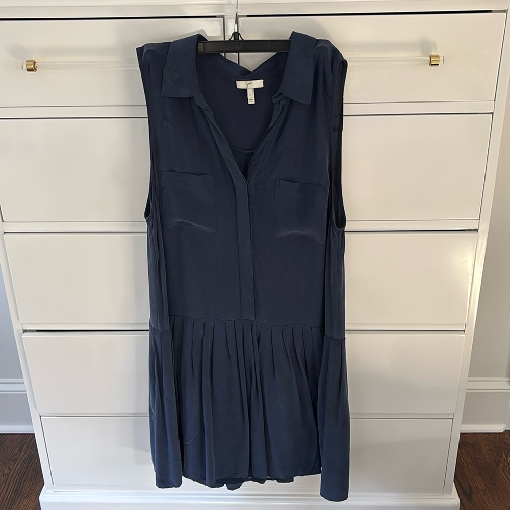 Joie Silk Pleated Nila Dress